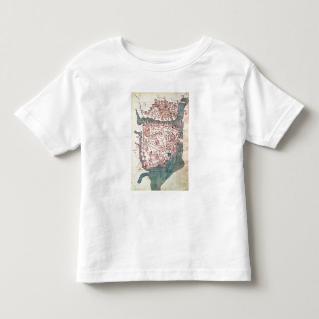 Plan of Constantinople Toddler T-Shirt (Front)