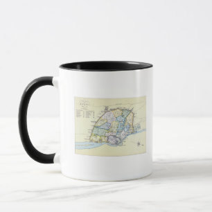 Plan of Delhi 1857-58, engraved by Guyot & Mug