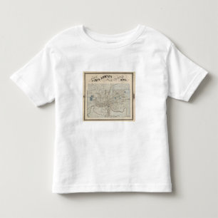 Plan of Des Moines, Polk County, Iowa Toddler T-Shirt