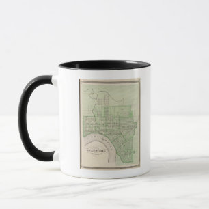 Plan of Evansville, Vanderburgh Co Mug
