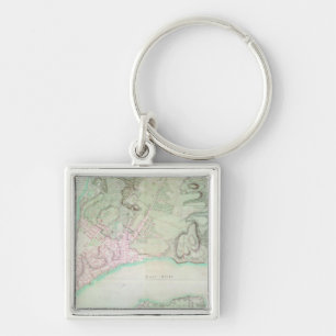 Plan of New York, 1776 Key Ring