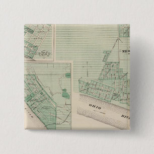 Plan of Newburgh, Warrick Co with Boonville 15 Cm Square Badge
