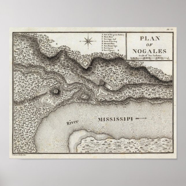 Plan Of Nogales Poster (Front)