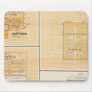 Plan of Rockport, Spencer Co with Everton Mouse Mat