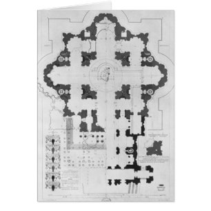 Plan of St. Peter's Basilica