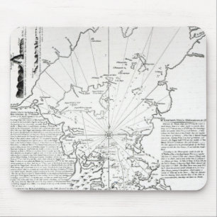 Plan of the Bay and Harbour of Rio de Janeiro Mouse Mat