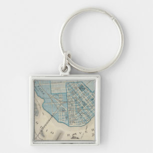 Plan of the City of Jeffersonville and vicinity Key Ring
