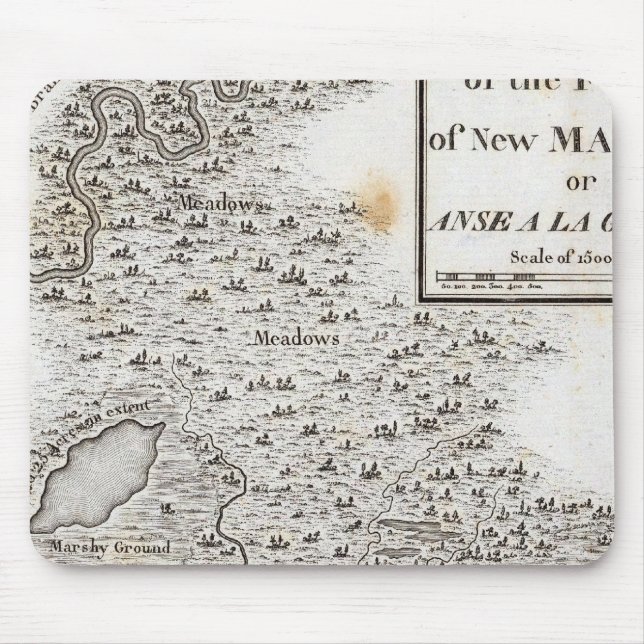 Plan of the Fort of New Madrid Mouse Mat (Front)