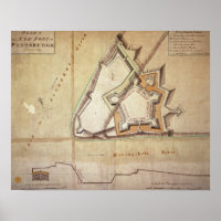 Plan of the New Fort at Pittsburgh