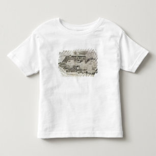 Plan of the port of Ostia Antica, engraved by the Toddler T-Shirt