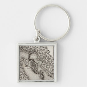 Plan of the Rapids or Falls of the Ohio Key Ring