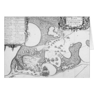 Plan of the Town and Harbour of Cartagena
