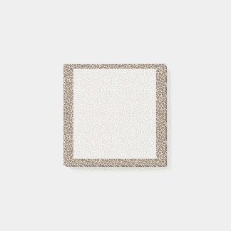 Plan With Me | Stylish 3"x3" Cheetah Print Unlined Post-it Notes