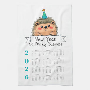 Plan your year in style with this 2026 calendar tea towel