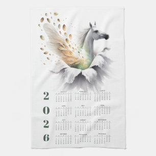 Plan your year in style with this 2026 calendar tea towel