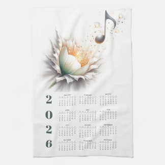 Plan your year in style with this 2026 calendar tea towel