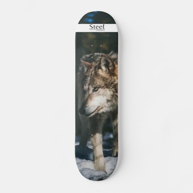 Planche Loup Steel-Skateboard Skateboard (Front)