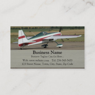 Plane Business Card