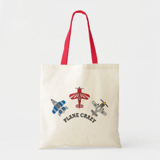 Plane Crazy Tote Bag