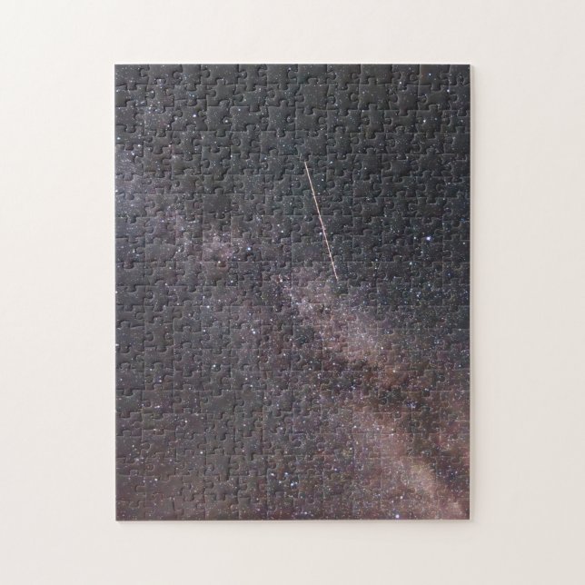 Plane crossing the Milky Way (2024) Jigsaw Puzzle (Vertical)
