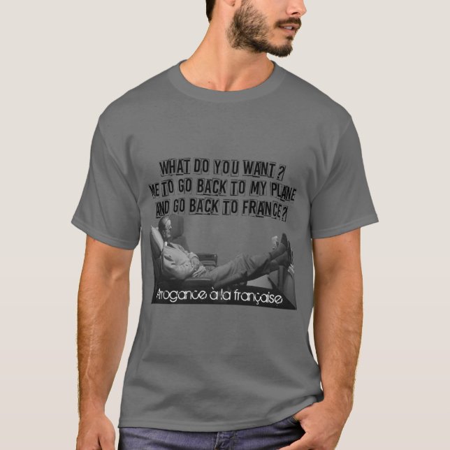 PLANE funny T-Shirt (Front)