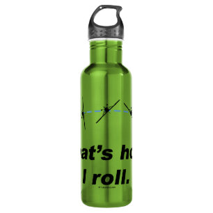 Plane How I Roll 710 Ml Water Bottle