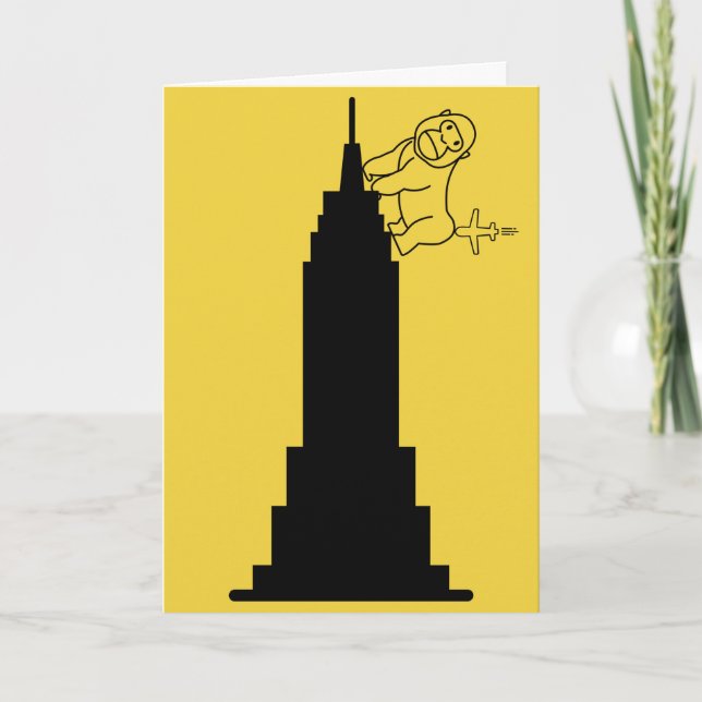 Plane In the Butt - Birthday Card (Front)