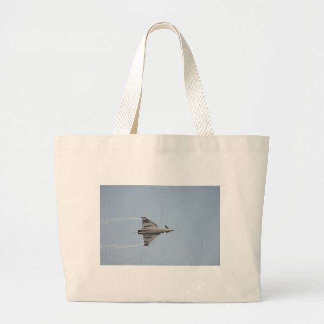 Plane Large Tote Bag (Front)