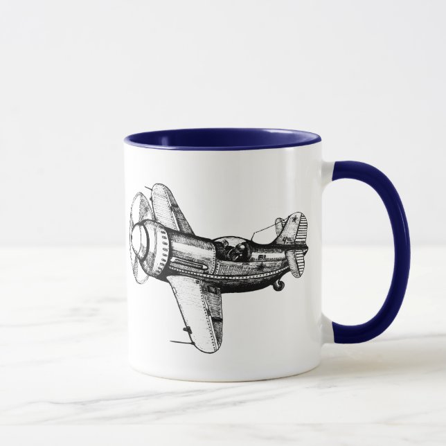 Plane mug design (Right)