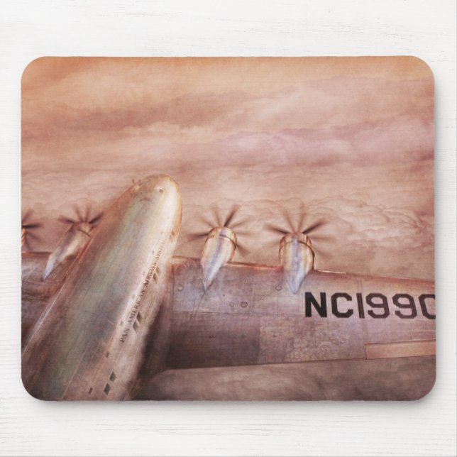 Plane - Pilot - Tropical getaway Mouse Mat (Front)