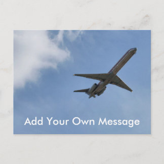 Plane Postcard