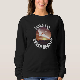 Plane Rc Plane Model Aeroplane Pilot Sweatshirt