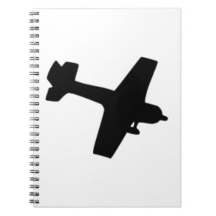Plane Silhouette Notebook