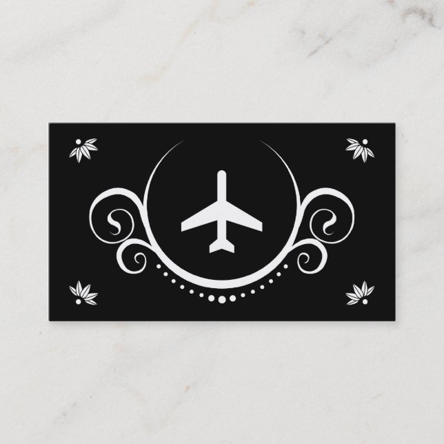 plane sophistications business card (Front)