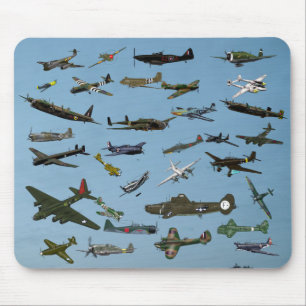 Plane Spotter Mouse Pad