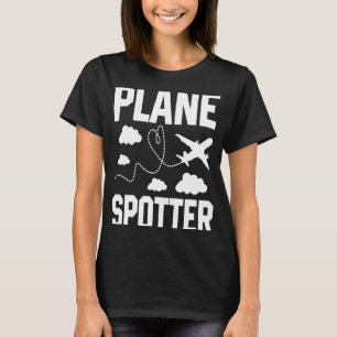 Plane Spotter Pilot Aeroplane Plane Aviation 17 T-Shirt