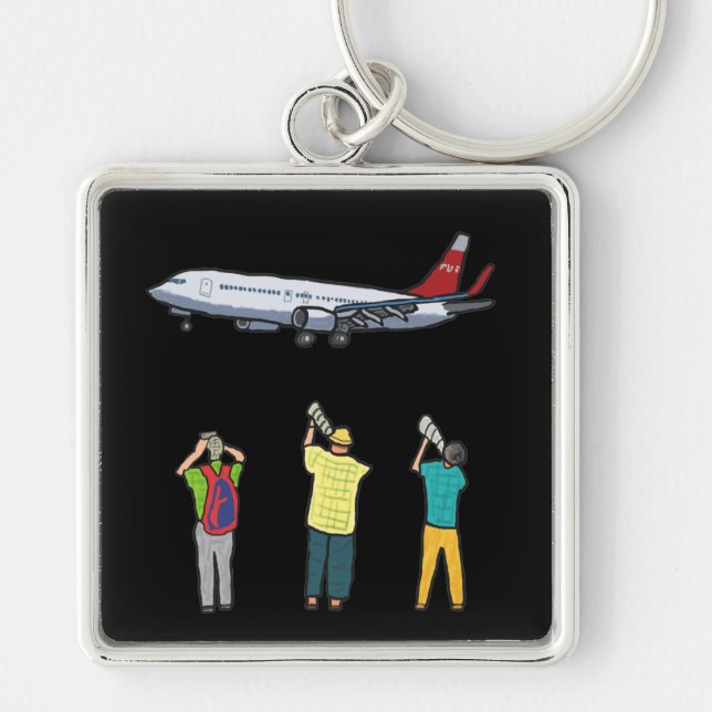 Plane Spotting Key Ring (Front)