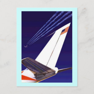 PLANE TAILS & TRAILS PARTY INVITATION EZ2CUSTOMIZE