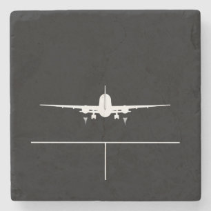 Plane Take Off Stone Coaster