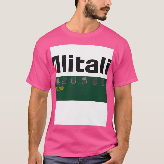 Plane Tees - Alitalia (Front)