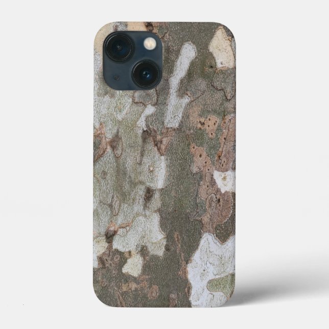 Plane tree camouflage looks bark pattern Case-Mate iPhone Case (Back)