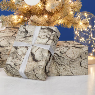 Plane tree camouflage looks bark pattern wrapping paper