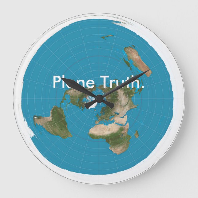 "Plane Truth." Clock (Front)
