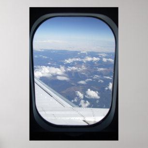 plane window (from 14.95) poster