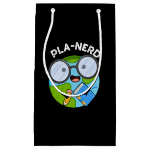 Planerd Funny Planet Puns Dark BG Small Gift Bag