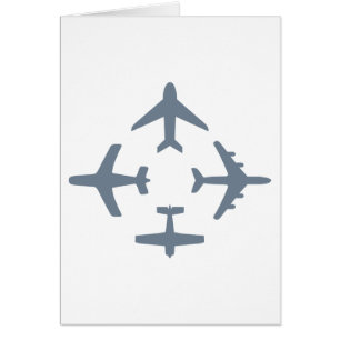 Planes 4 Folding Card