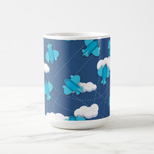planes coffee mug