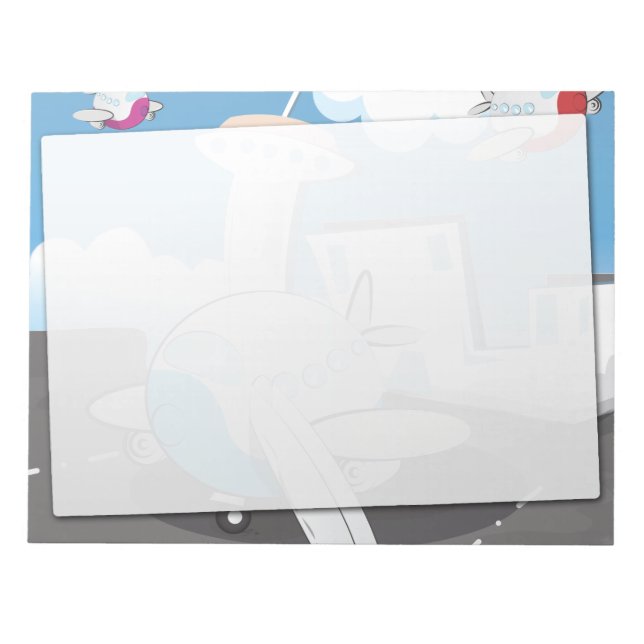 Planes Notepad (Front)