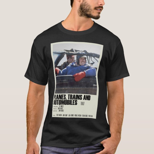 Planes, Trains and Automobiles Alternative  Art Mo T-Shirt (Front)