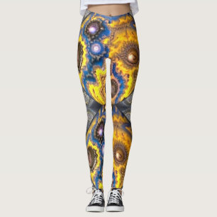 Planet and supernova leggings